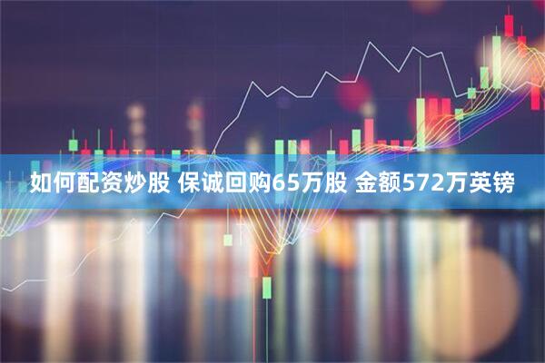 如何配资炒股 保诚回购65万股 金额572万英镑